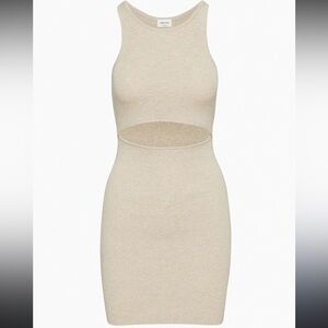 Aritzia Cream Mini Dress